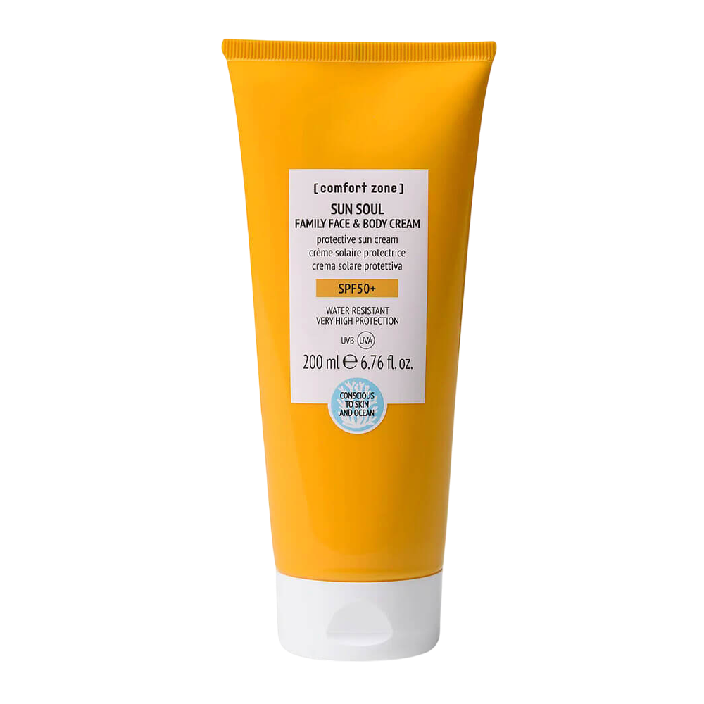 Comfort Zone Sun Soul Family Face & Body Cream SPF 50+ 200ml - Сонцезахисний крем для всієї cім'ї Comfort Zone Sun Soul Family Face & Body Cream SPF 50+ 200ml - Сонцезахисний крем для всієї cім'ї